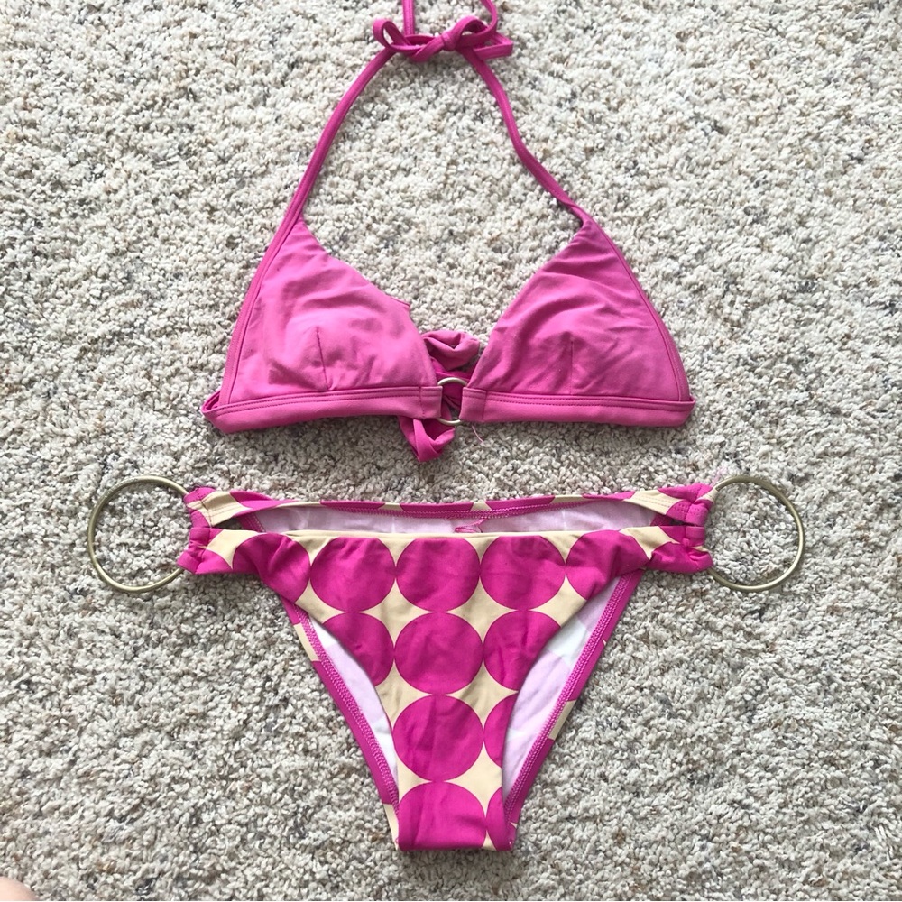 Women’s Hot Pink Bikini Set Size M
